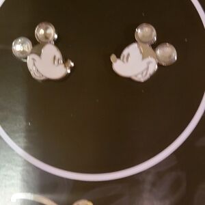 COPY - Mickey Mouse Pierced Earrings